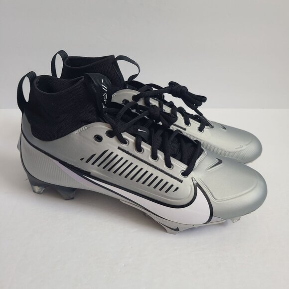 NEW Nike Vapor Edge Pro 360 2 Football Cleats DA5456-002 Size 9.5 Light Smoke